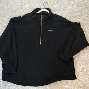 EVERYDAY LOUNGE PERFECT QUARTER-ZIP; Size: XL